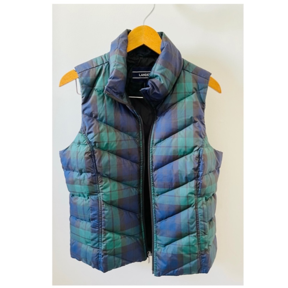Lands’ End down vest